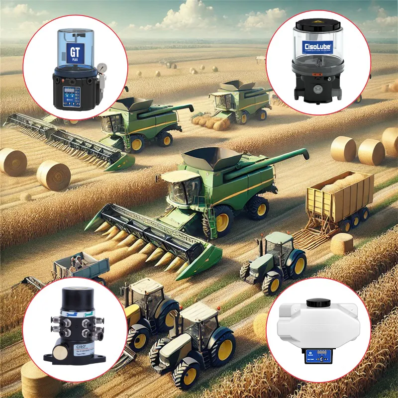 Tarım makinelerinde merkezi yağlama sistemi